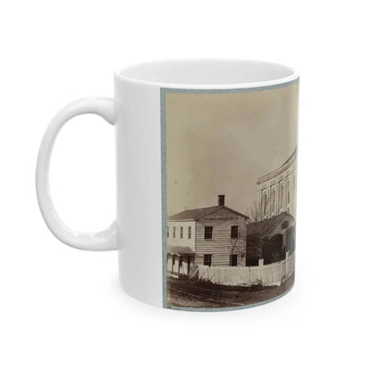 Armory Square Hospital, Washington, D.C. 004 (U.S. Civil War) White Coffee Mug - Go Mug Yourself