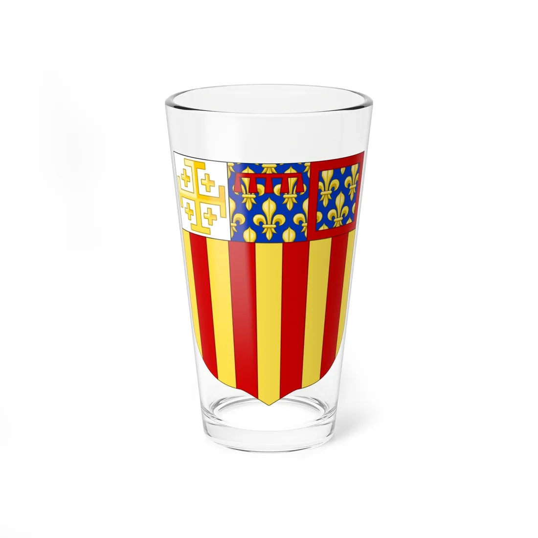 Arms Aix-en-Provence (Spain) (Coat of Arms) Pint Glass 16oz 16oz - Go Mug Yourself