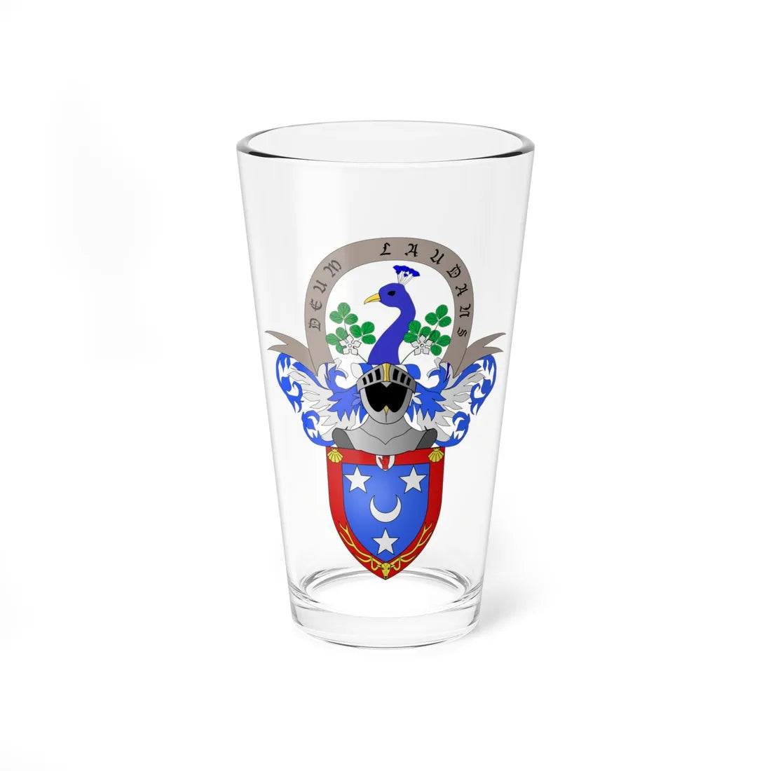 Arms Arbuthnot of Kittybrewster entire (Scotland) (Coat of Arms) Pint Glass 16oz 16oz - Go Mug Yourself