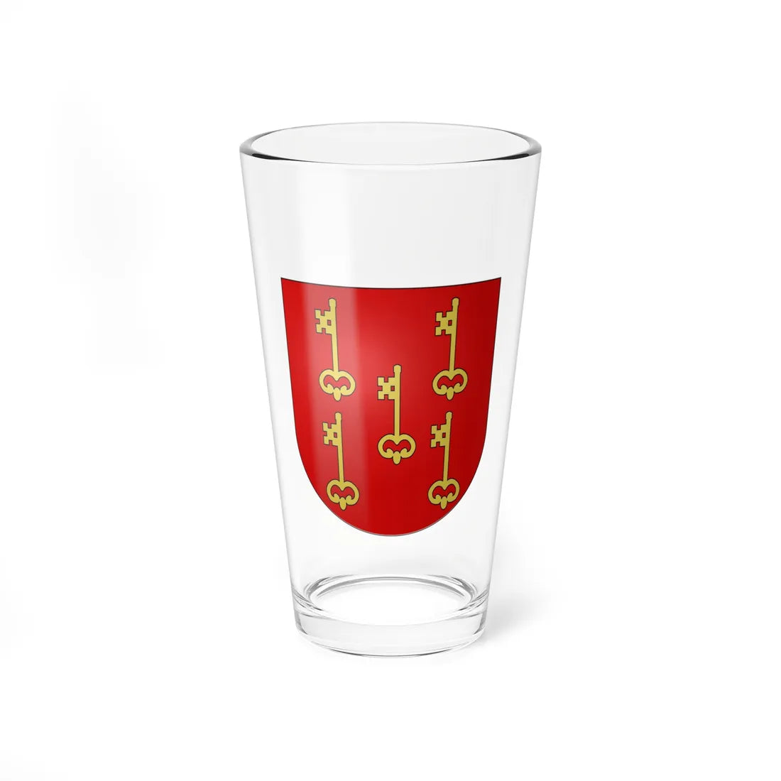 Arms family Chaves (Portugal) (Coat of Arms) Pint Glass 16oz 16oz - Go Mug Yourself