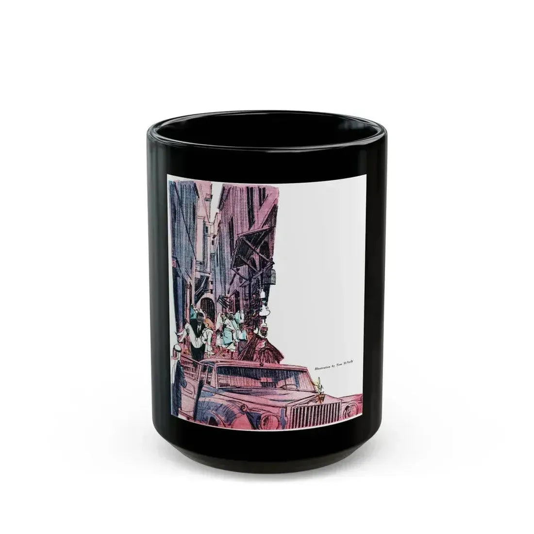 Arms For Adonis, Star Weekly Novel, February 18, 1961 - Black Coffee Mug 15oz - Go Mug Yourself