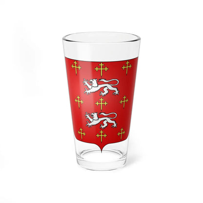 Arms of Acton (Italy) (Coat of Arms) Pint Glass 16oz 16oz - Go Mug Yourself