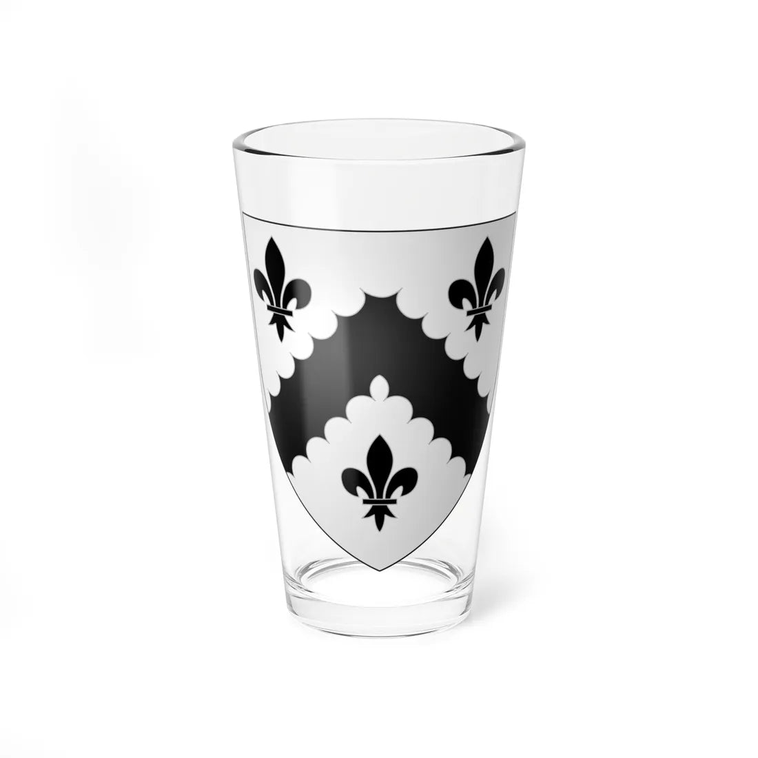 Arms of Affeton (England) (Coat of Arms) Pint Glass 16oz 16oz - Go Mug Yourself