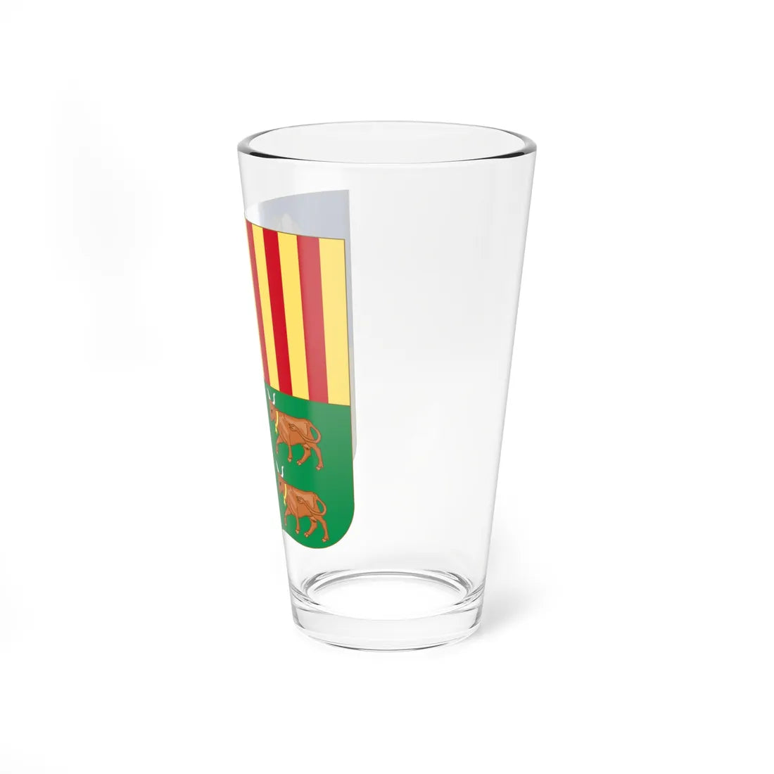 Arms of Andorra 1949-1959 (Andorra) (Coat of Arms) Pint Glass 16oz - Go Mug Yourself