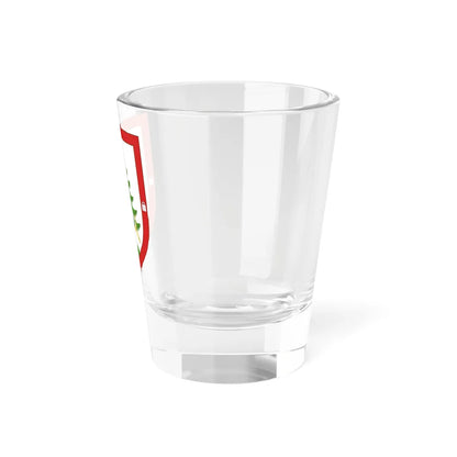 Arms of Andrew Grierson (Scotland) (Coat of Arms) Shot Glass 1.5oz - Go Mug Yourself