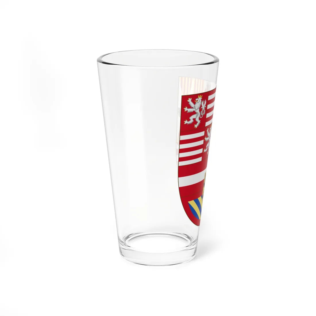 Arms of Archduke Albert of Austria and Infanta Isabella of Spain (Belgium) (Coat of Arms) Pint Glass 16oz - Go Mug Yourself