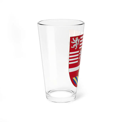 Arms of Archduke Albert of Austria and Infanta Isabella of Spain (Netherlands) (Coat of Arms) Pint Glass 16oz - Go Mug Yourself