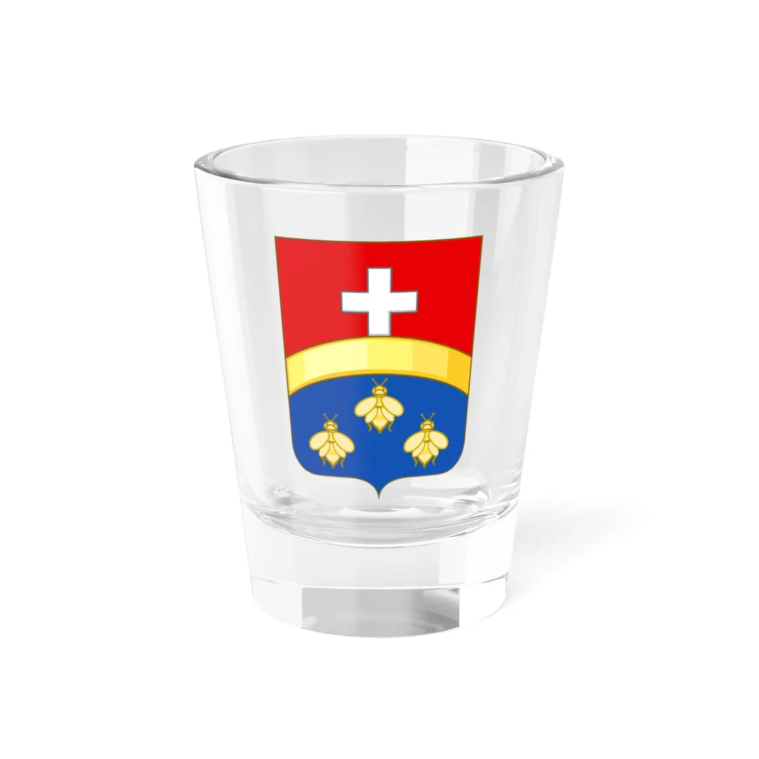 Arms of Avola (Italy) (Coat of Arms) Shot Glass 1.5oz 1.5oz - Go Mug Yourself