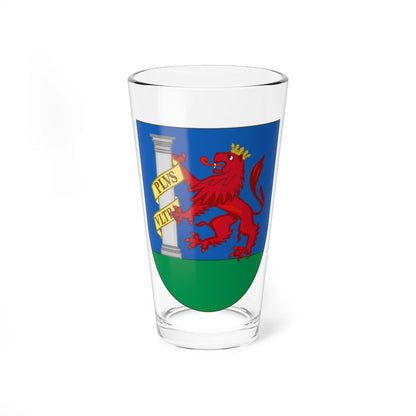 Arms of Badajoz (Spain) (Coat of Arms) Pint Glass 16oz 16oz - Go Mug Yourself