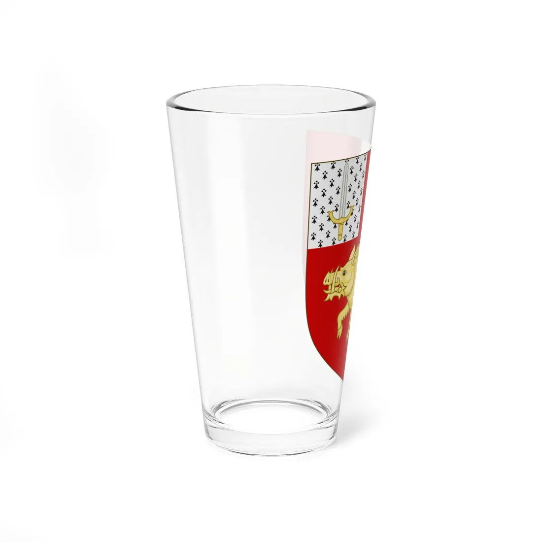 Arms of Baird of Newbyth (Scotland) (Coat of Arms) Pint Glass 16oz - Go Mug Yourself