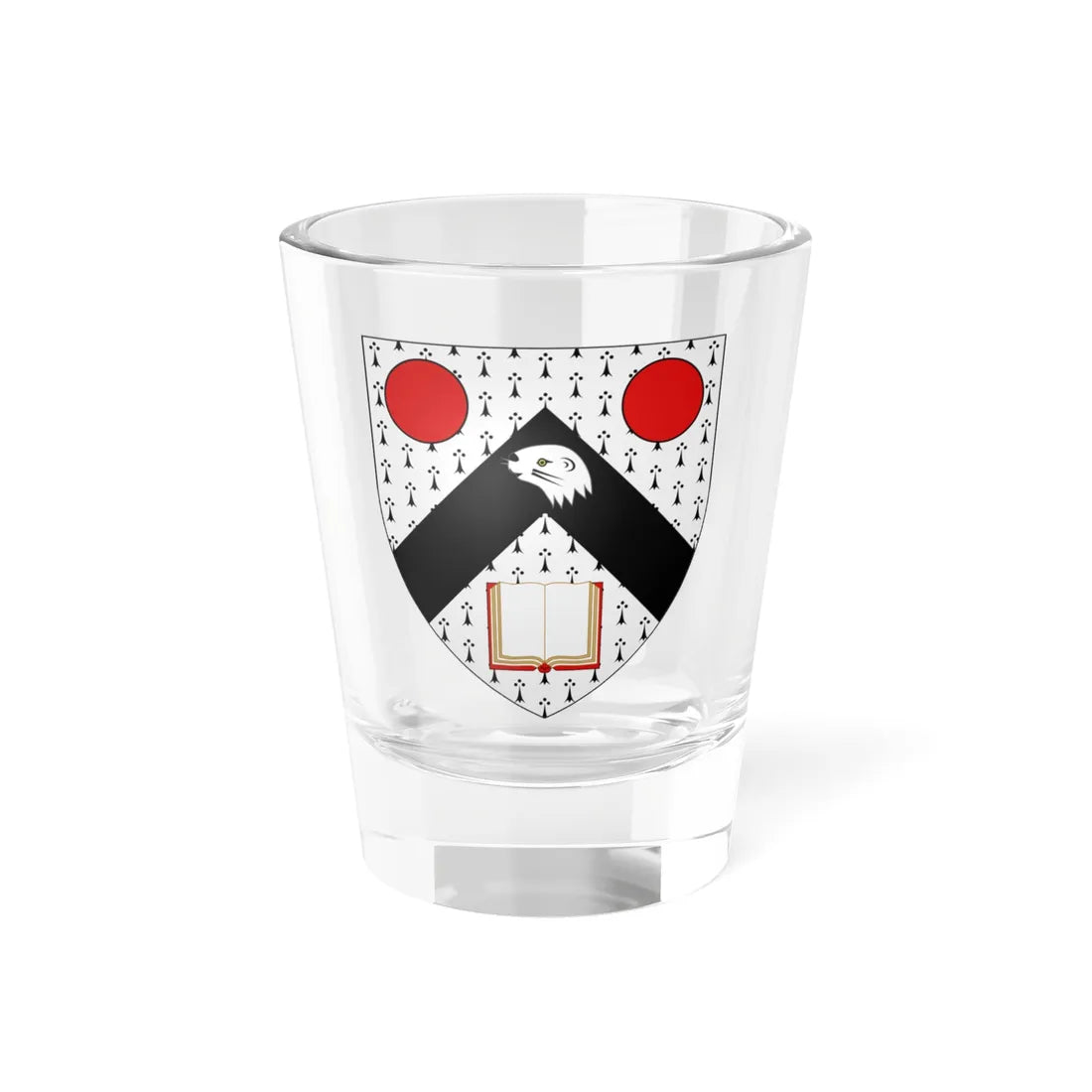 Arms of Balfour Baron Kinross (Scotland) (Coat of Arms) Shot Glass 1.5oz 1.5oz - Go Mug Yourself