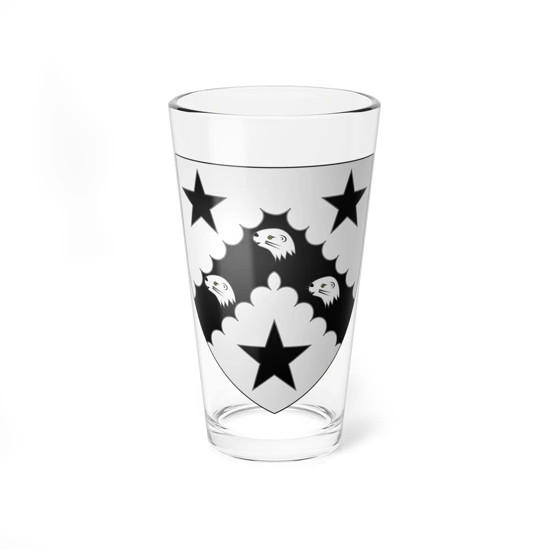 Arms of Balfour Earl of Balfour (Scotland) (Coat of Arms) Pint Glass 16oz 16oz - Go Mug Yourself
