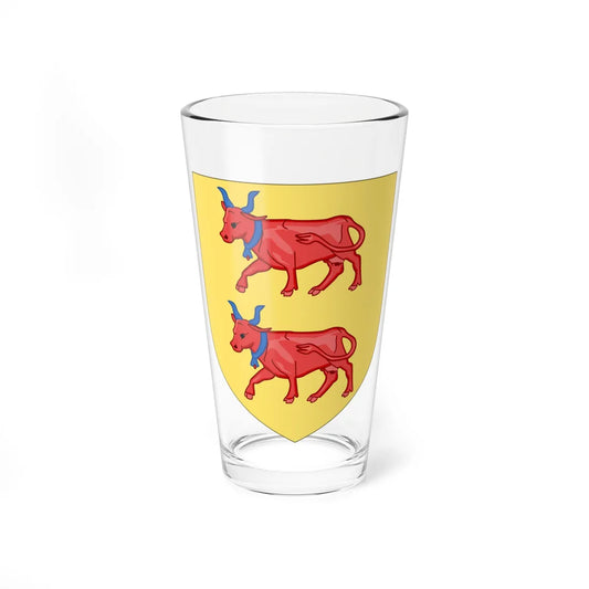 Arms of Béarn (Spain) (Coat of Arms) Pint Glass 16oz 16oz - Go Mug Yourself