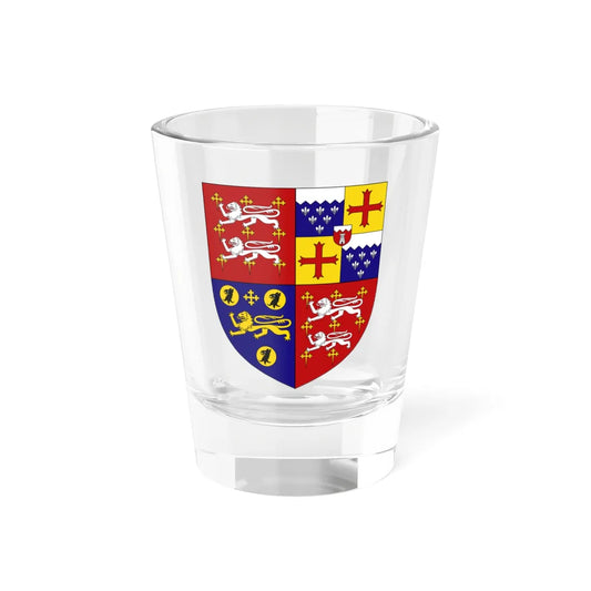 Arms of Baron Acton (Luxembourg) (Coat of Arms) Shot Glass 1.5oz 1.5oz - Go Mug Yourself