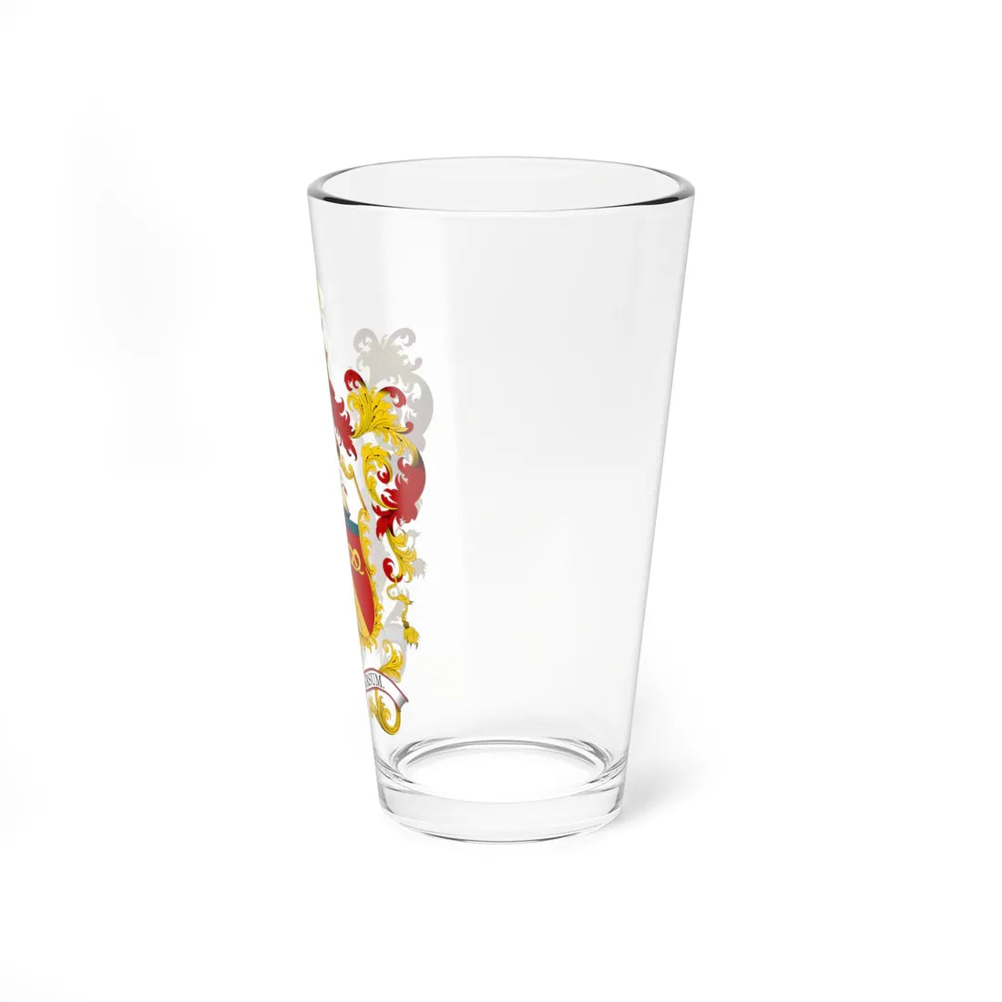 Arms of Barrow in Furness (England) (Coat of Arms) Pint Glass 16oz - Go Mug Yourself