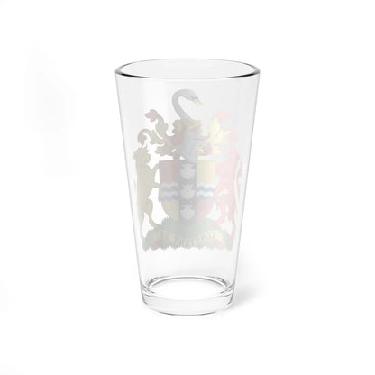 Arms of Bedfordshire County Council (England) (Coat of Arms) Pint Glass 16oz - Go Mug Yourself