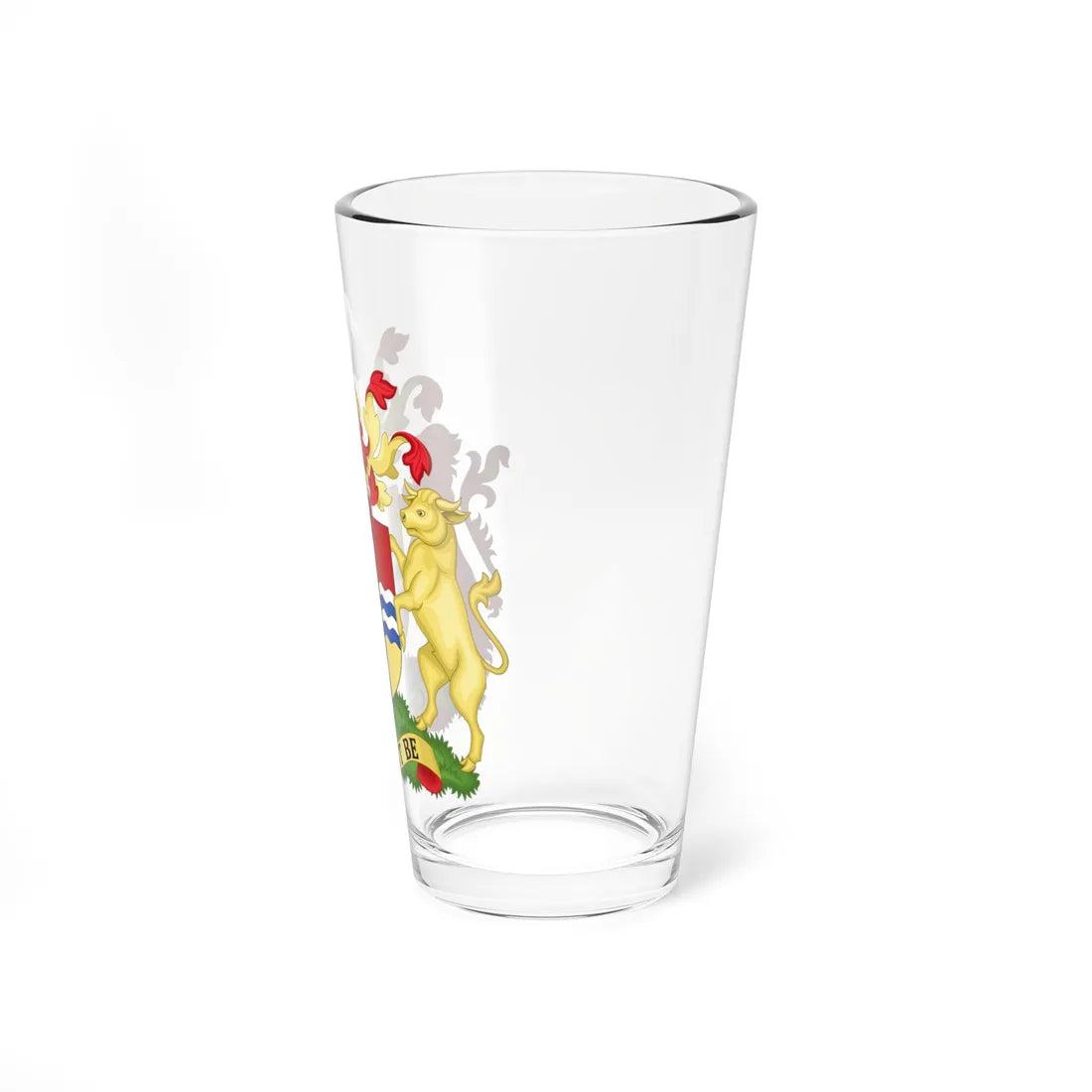 Arms of Bedfordshire County Council (England) (Coat of Arms) Pint Glass 16oz - Go Mug Yourself