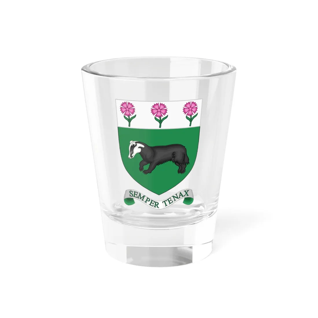 Arms of Bennett Memorial Diocesan School (England) (Coat of Arms) Shot Glass 1.5oz 1.5oz - Go Mug Yourself