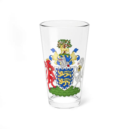 Arms of Berkshire County Council 1961-1974 (England) (Coat of Arms) Pint Glass 16oz 16oz - Go Mug Yourself