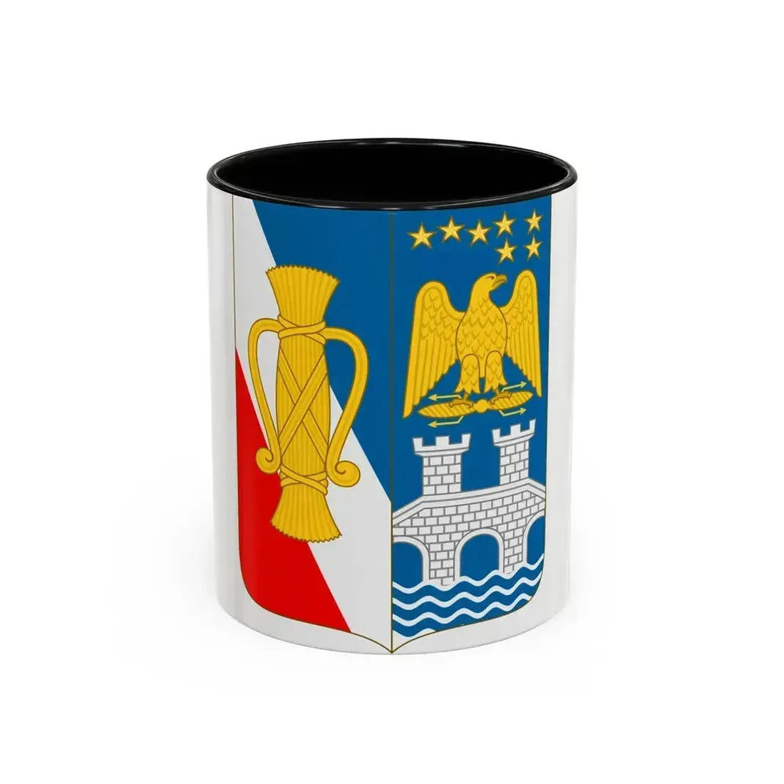 Arms of Bernadotte - Accent Coffee Mug 11oz Black - Go Mug Yourself