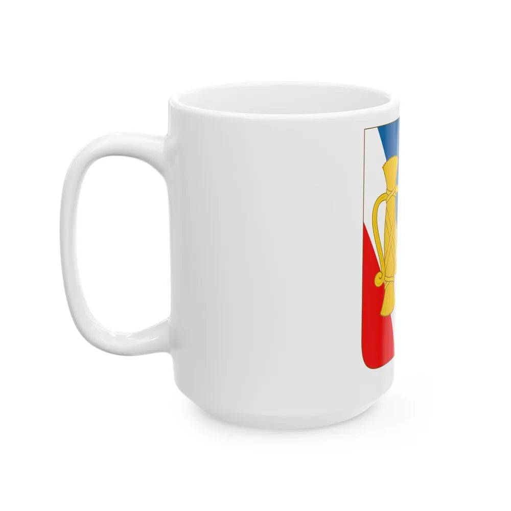 Arms of Bernadotte - White Coffee Mug-Go Mug Yourself