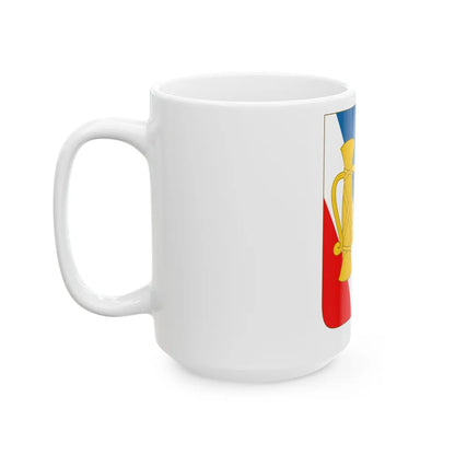 Arms of Bernadotte - White Coffee Mug-Go Mug Yourself