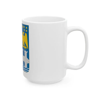 Arms of Bernadotte - White Coffee Mug-Go Mug Yourself