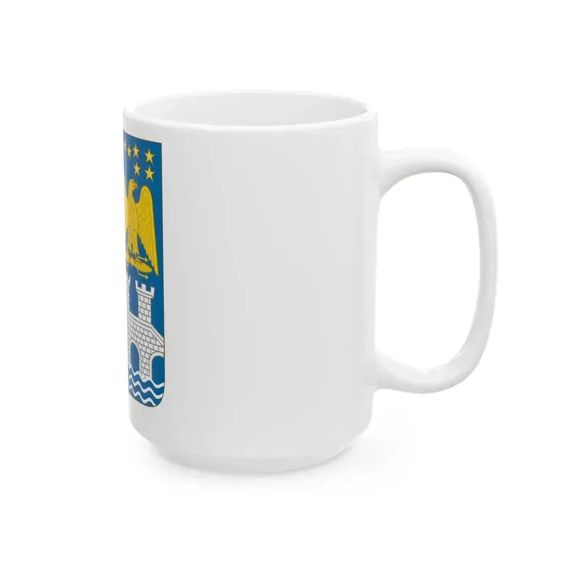 Arms of Bernadotte - White Coffee Mug - Go Mug Yourself