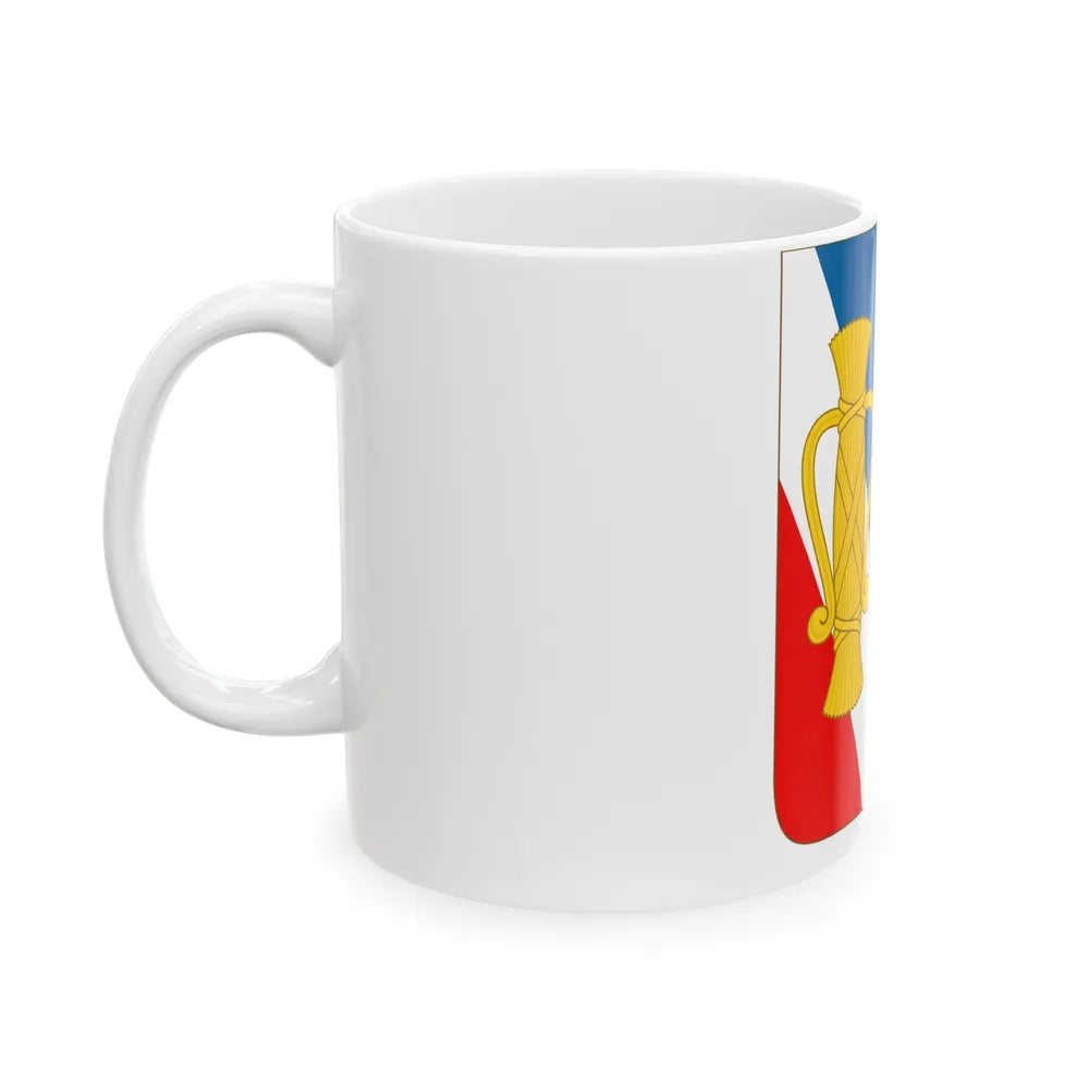 Arms of Bernadotte - White Coffee Mug-Go Mug Yourself