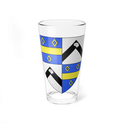 Arms of Bethune of Balfour (Scotland) (Coat of Arms) Pint Glass 16oz 16oz - Go Mug Yourself