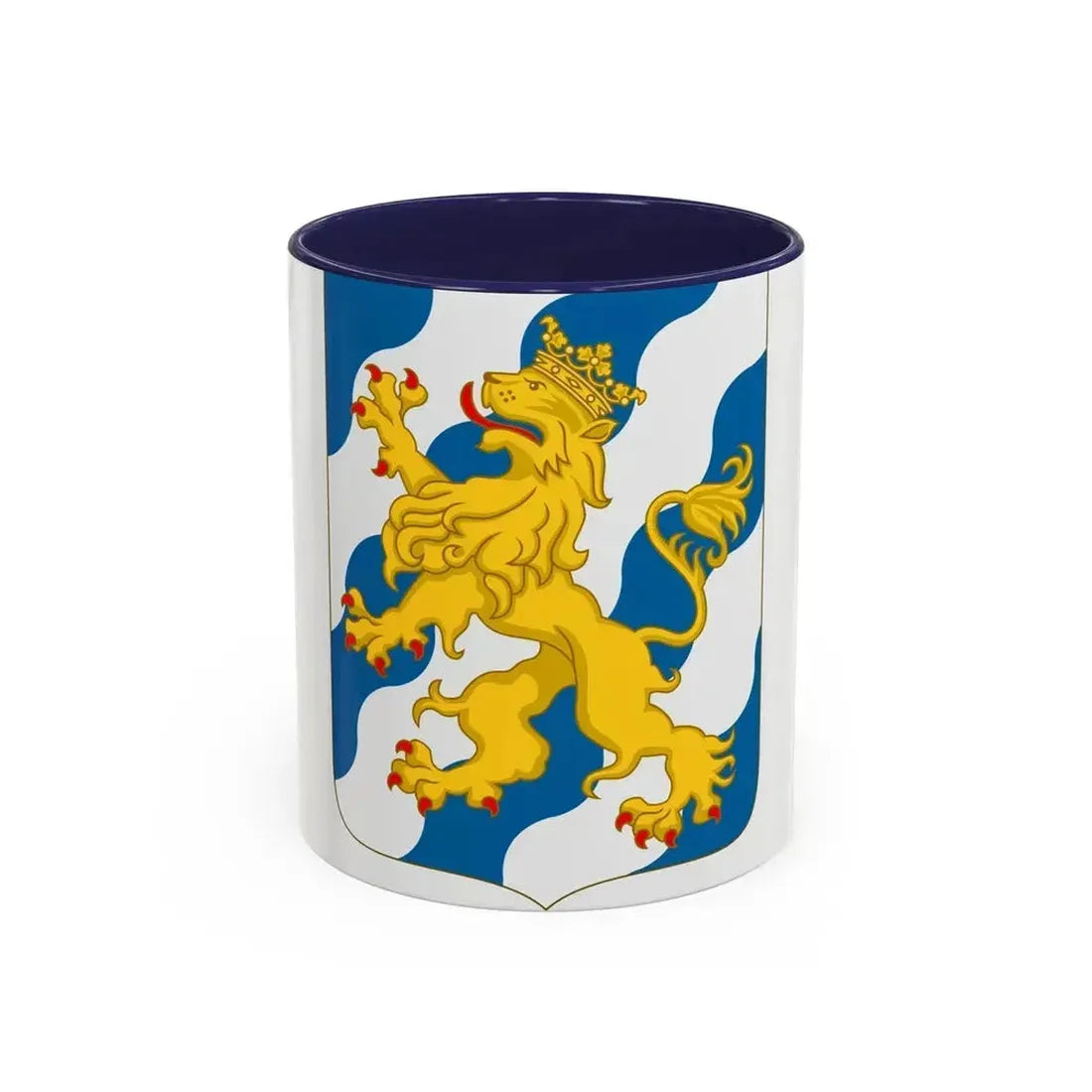 Arms of Bjelbo - Accent Coffee Mug 11oz Navy - Go Mug Yourself