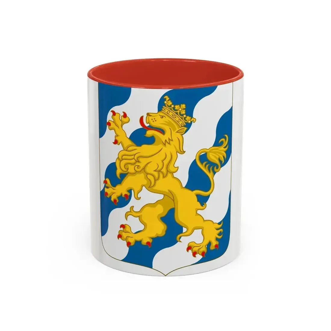 Arms of Bjelbo - Accent Coffee Mug 11oz Red - Go Mug Yourself
