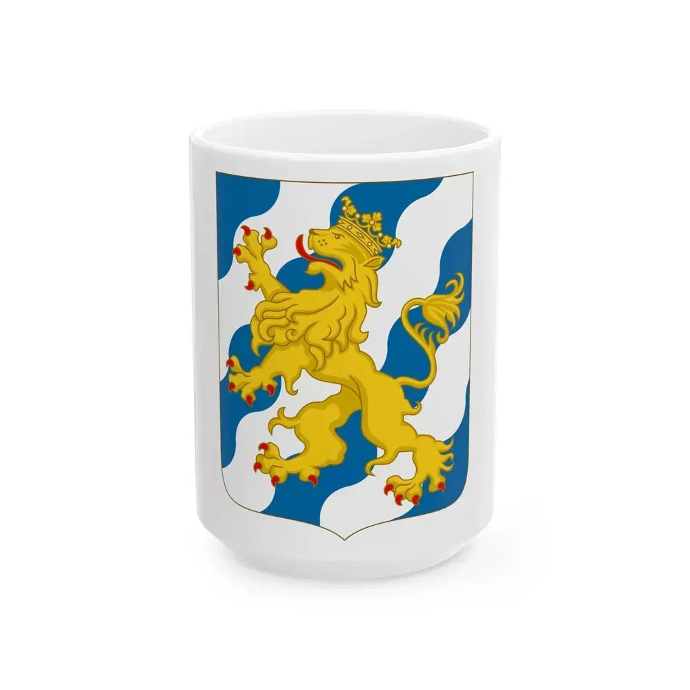 Arms of Bjelbo - White Coffee Mug 15oz - Go Mug Yourself