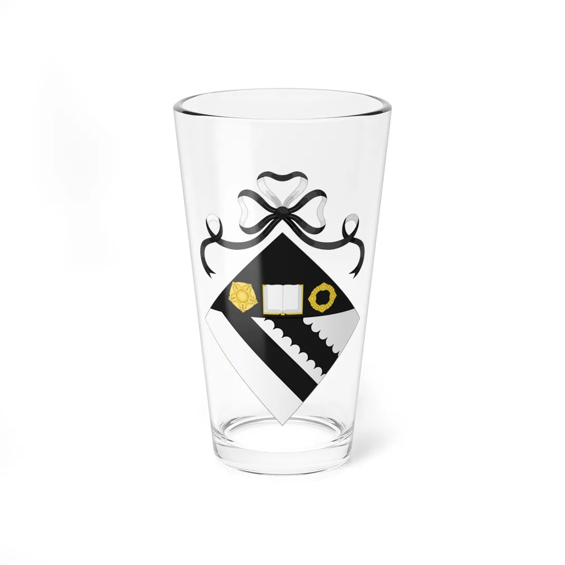 Arms of Bolton School Girls Division (England) (Coat of Arms) Pint Glass 16oz 16oz - Go Mug Yourself