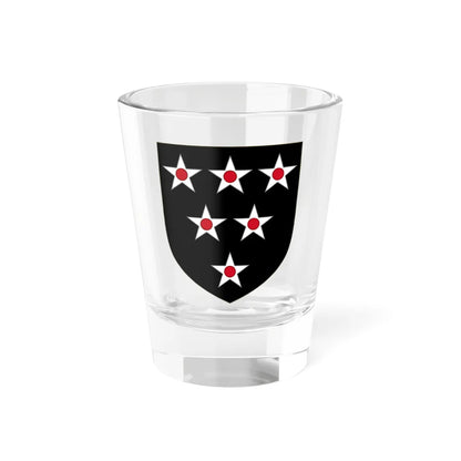 Arms of Bonville (England) (Coat of Arms) Shot Glass 1.5oz 1.5oz - Go Mug Yourself