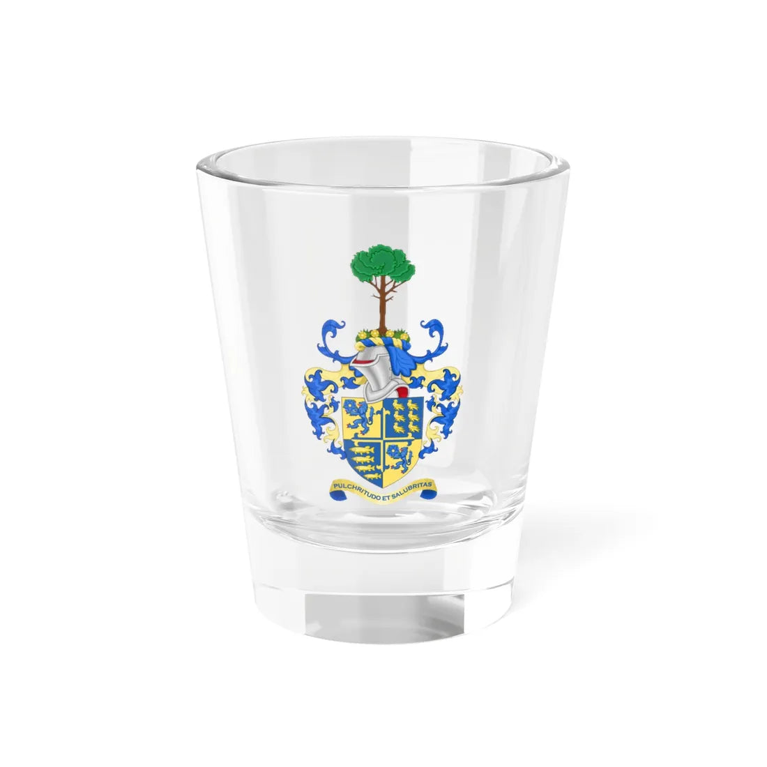 Arms of Bounemouth Borough Council (United Kingdom) (Coat of Arms) Shot Glass 1.5oz 1.5oz - Go Mug Yourself