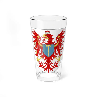 Arms of Brandenburg (Denmark) (Coat of Arms) Pint Glass 16oz 16oz - Go Mug Yourself