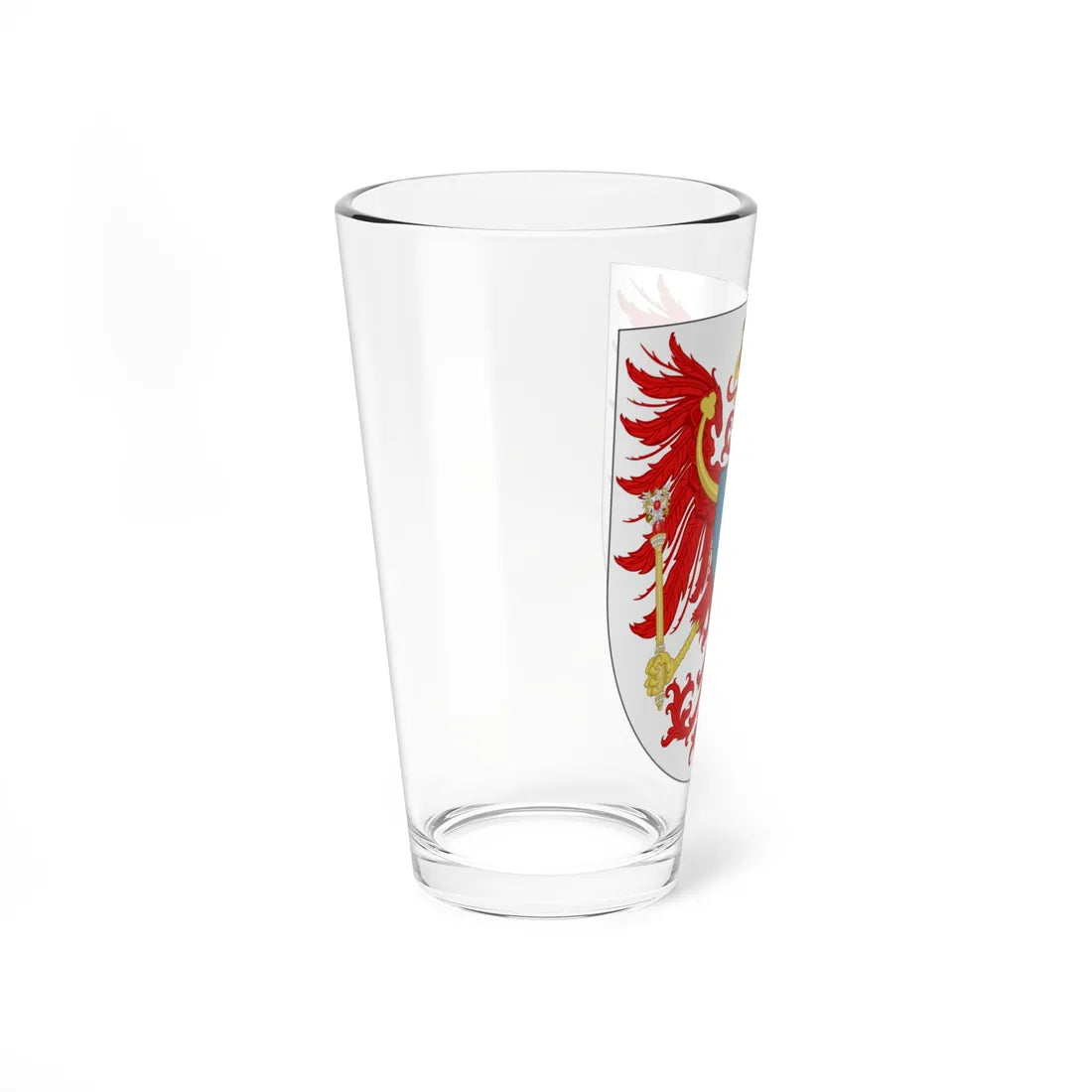 Arms of Brandenburg (Denmark) (Coat of Arms) Pint Glass 16oz - Go Mug Yourself