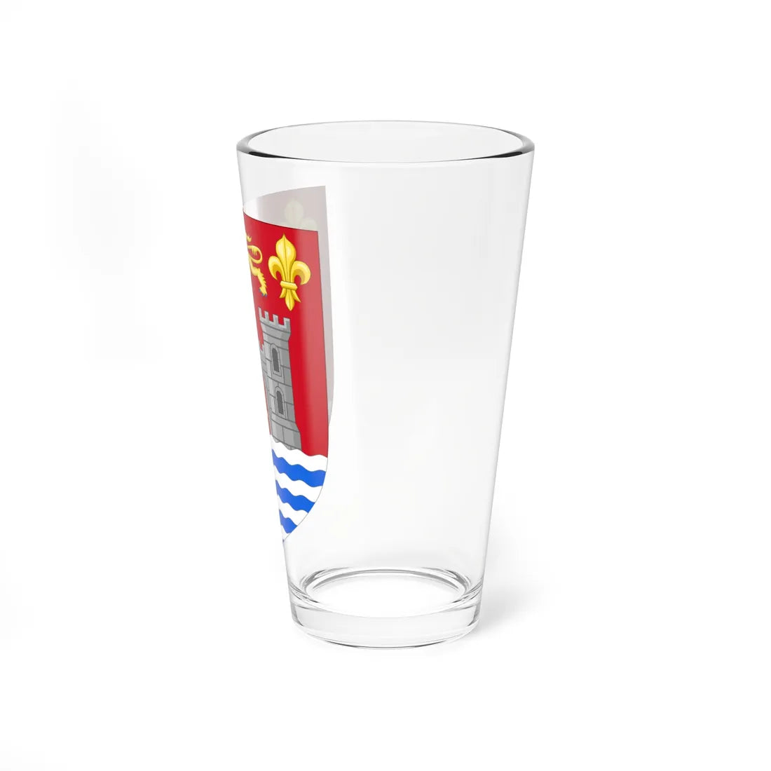 Arms of Bridport (England) (Coat of Arms) Pint Glass 16oz - Go Mug Yourself