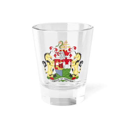 Arms of Bristol City Council (England) (Coat of Arms) Shot Glass 1.5oz - Go Mug Yourself