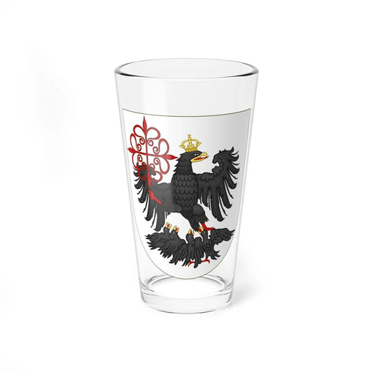 Arms of Buenos Aires Flag (Equatorial Guinea) (Coat of Arms) Pint Glass 16oz 16oz - Go Mug Yourself