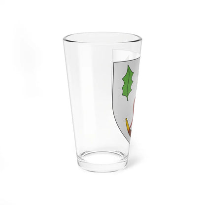 Arms of Burnett of Leys (Scotland) (Coat of Arms) Pint Glass 16oz - Go Mug Yourself