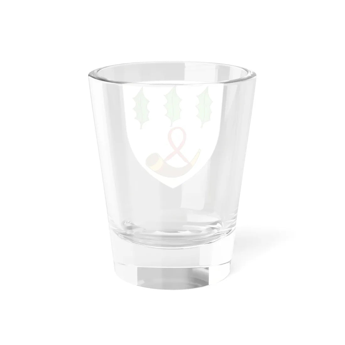 Arms of Burnett of Leys (Scotland) (Coat of Arms) Shot Glass 1.5oz - Go Mug Yourself