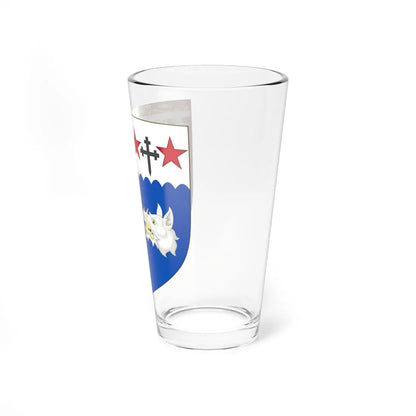 Arms of Camilla Duchess of Cornwall (United Kingdom) (Coat of Arms) Pint Glass 16oz - Go Mug Yourself