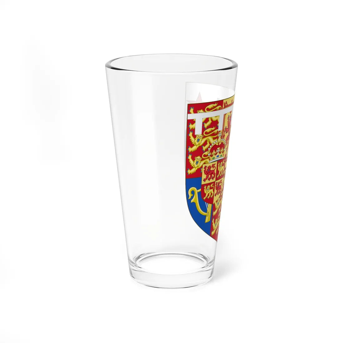Arms of Camilla Duchess of Cornwall (United Kingdom) (Coat of Arms) Pint Glass 16oz - Go Mug Yourself