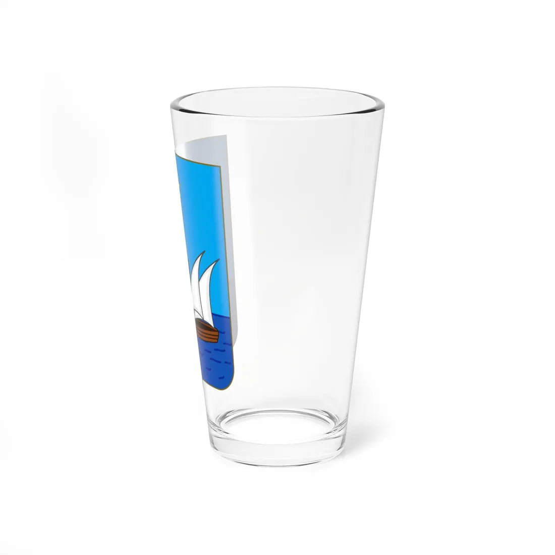 Arms of Camogli (Italy) (Coat of Arms) Pint Glass 16oz - Go Mug Yourself