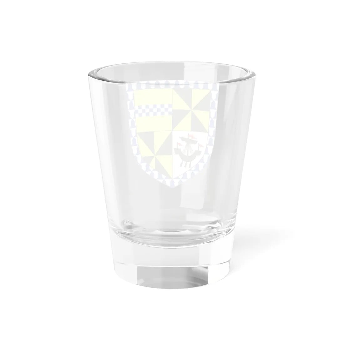 Arms of Campbell of Barcaldine (Scotland) (Coat of Arms) Shot Glass 1.5oz - Go Mug Yourself