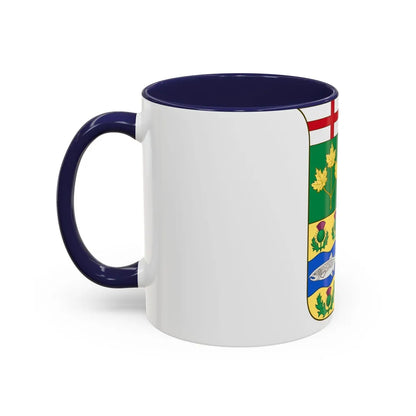 Arms of Canada 1868 - Accent Coffee Mug-Go Mug Yourself