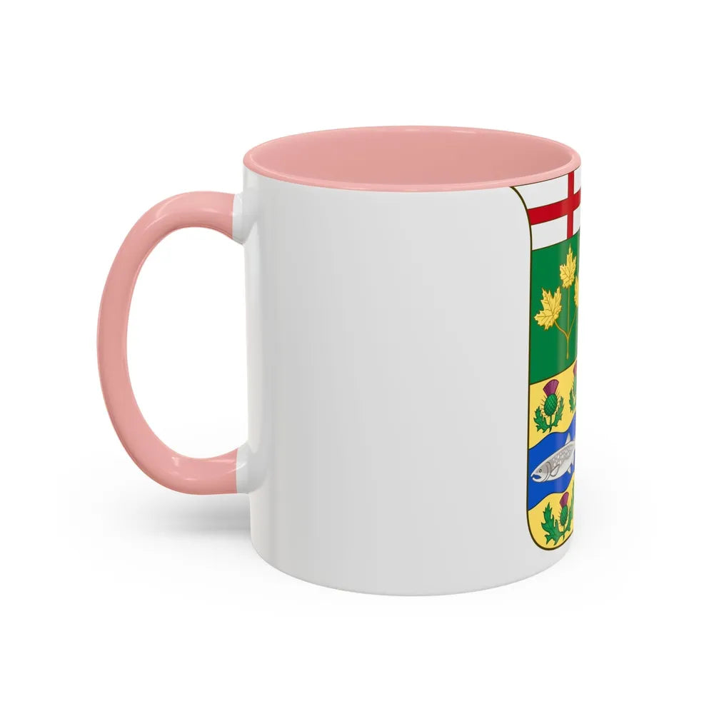 Arms of Canada 1868 - Accent Coffee Mug-Go Mug Yourself