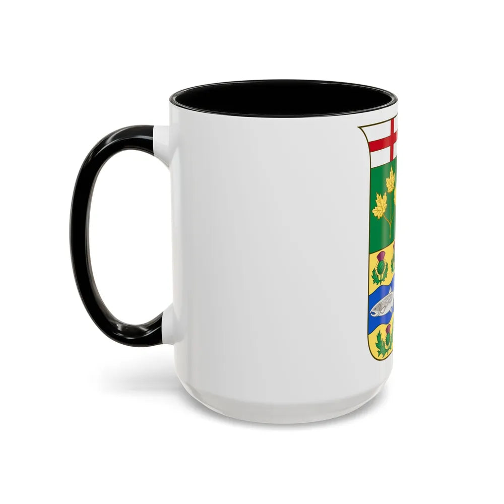 Arms of Canada 1868 - Accent Coffee Mug-Go Mug Yourself